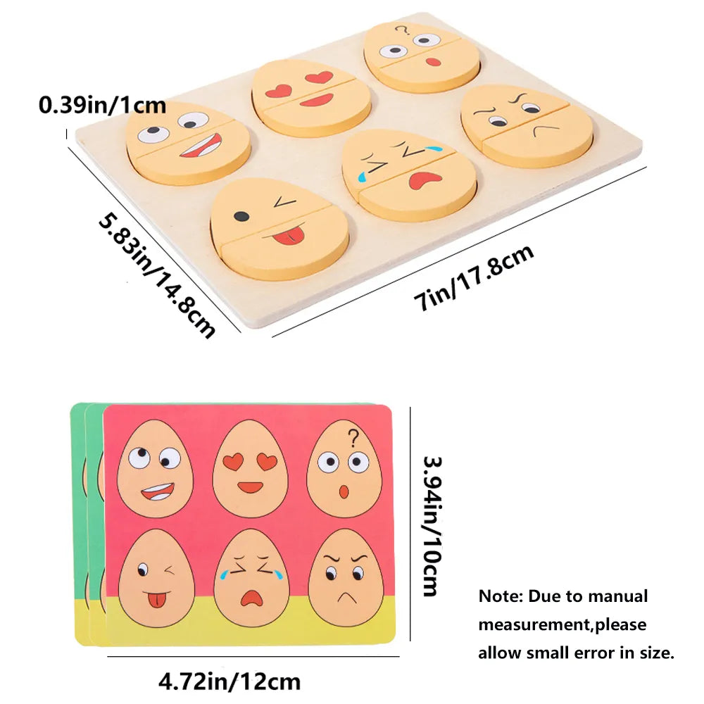 Woody™ - Emotionele expressie leren - Interactief Eierspel - Mijn Pukkie