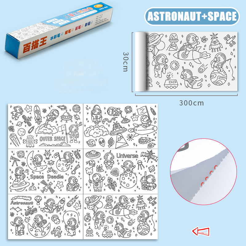 Kleurplaat Set™ - Laat de Creativiteit van je Kind Bloeien! - Grote Kleurplaat! - Mijn Pukkie