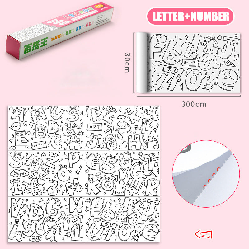 Kleurplaat Set™ - Laat de Creativiteit van je Kind Bloeien! - Grote Kleurplaat! - Mijn Pukkie