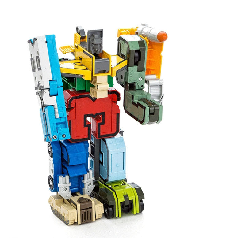 Cijfer Transformer™ - Bouw met Getallen! - Educatieve Actiefiguur - Mijn Pukkie