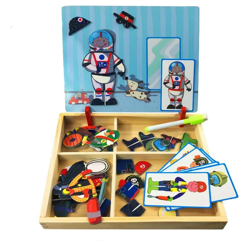 Woody™ - Creatief met magneten - 3D Stickerpuzzel - Mijn Pukkie