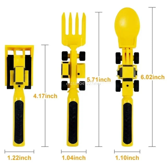 Constructie Eetset™ - Nooit Meer Ruzie Aan Tafel! - Mijn Pukkie