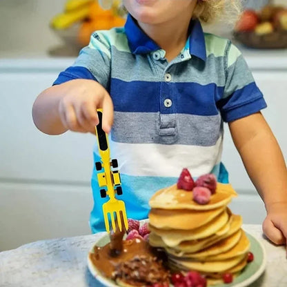 Constructie Eetset™ - Nooit Meer Ruzie Aan Tafel! - Mijn Pukkie