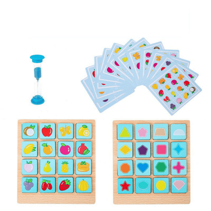 Memory Spel™ | Daag je kleintjes uit om zich te ontwikkelen! - Puzzelspel - Mijn Pukkie