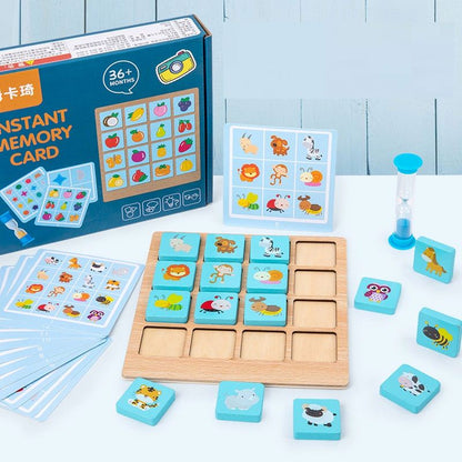 Memory Spel™ | Daag je kleintjes uit om zich te ontwikkelen! - Puzzelspel - Mijn Pukkie