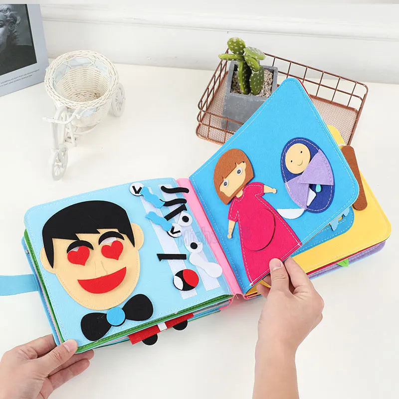 Druk Boek™ - Zintuigelijke Ontdekkingen - Montessori Activiteitenboek - Mijn Pukkie