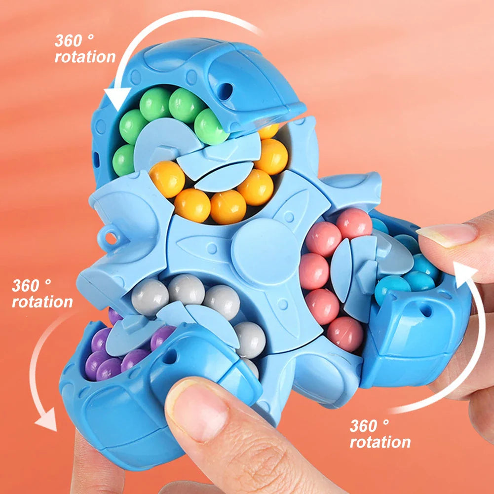 Kralen Doolhof Kubus™ - Ontspannen en Educatieve Fidget Speelgoed - Mijn Pukkie