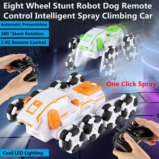 RoboHond Stuntracer™ - Stunts met hoge snelheid - Speelgoedhondauto - Mijn Pukkie