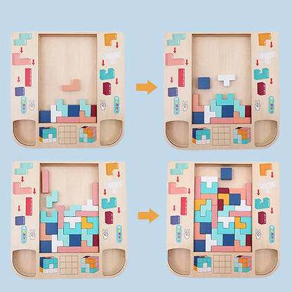Woody™ - Tetris voor denkers - Breinbreker puzzel - Mijn Pukkie
