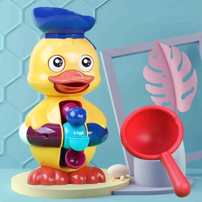 Bad Vriendjes™ - Spetterend Badplezier met Eendjes - Waterrad Speelgoed - Mijn Pukkie
