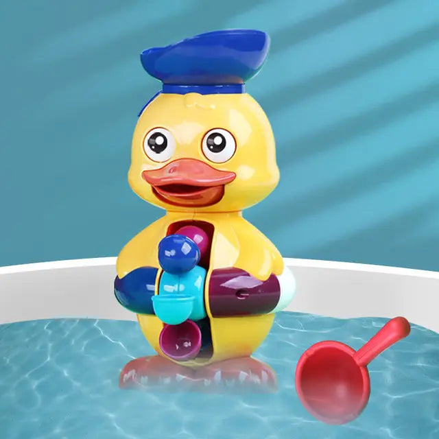 Bad Vriendjes™ - Spetterend Badplezier met Eendjes - Waterrad Speelgoed - Mijn Pukkie