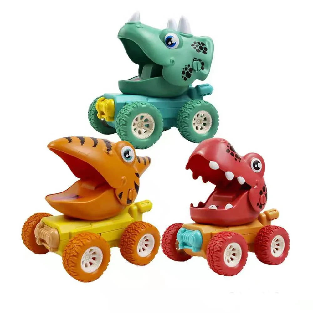 Dino Truck™ - Duw en Ga Dinosaurus Race - Avontuurlijke Dino Auto's - Mijn Pukkie