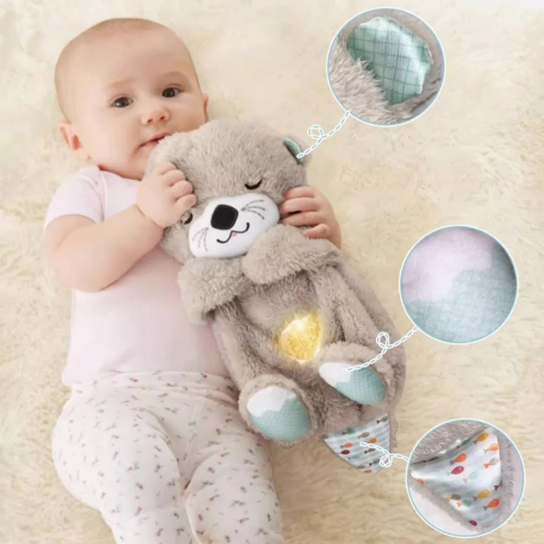 Slaperige Knuffel™ - Breng Je Baby Tot Rust en Zorg Voor Een Zachte, Zorgeloze Nacht - Mijn Pukkie