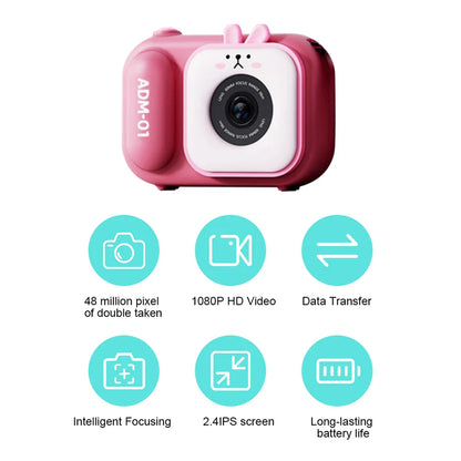 KinderZoom™ - Fotopret voor de allerkleinsten - Camera voor kinderen - Mijn Pukkie
