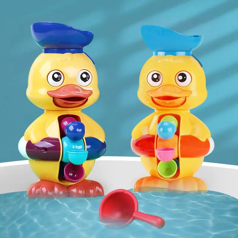 Bad Vriendjes™ - Spetterend Badplezier met Eendjes - Waterrad Speelgoed - Mijn Pukkie