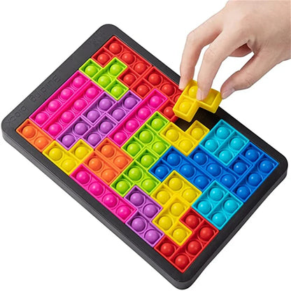 Tetris Bord™ - Ontspannend puzzelplezier - Fidget speelgoed - Mijn Pukkie