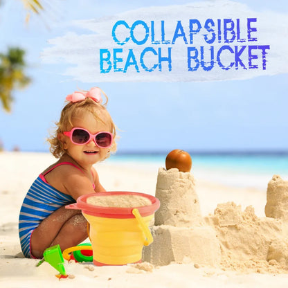 Vouwbare Emmer™ - Draagbaar Vakantiepret! - Mijn Pukkie
